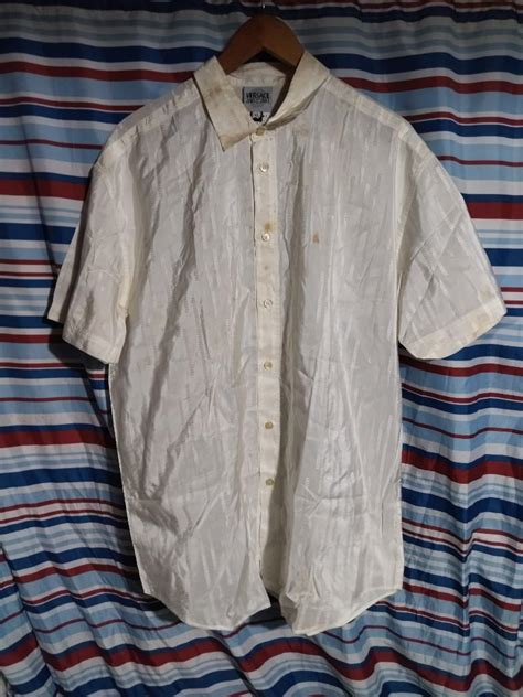 Vintage Gianni Versace K2000 Jeans Couture Striped Shirt Size